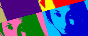 Andy Warhol Pop Art Porträt