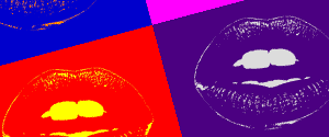 Andy Warhol Pop Art Porträt